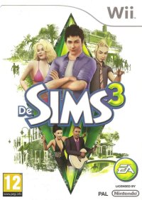 The Sims 3 Wii US box art